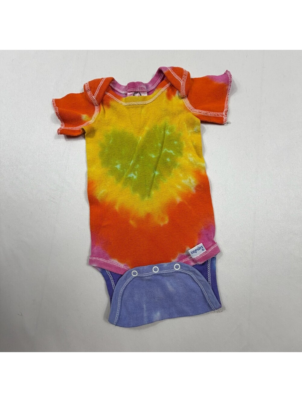 Gerber Newborn Tie-Dye Cotton Onesie Bodysuit
